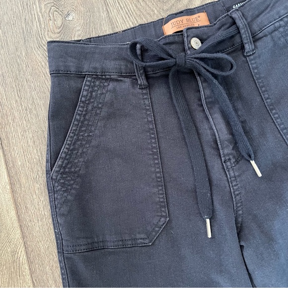 JUDY BLUE High Waist Garment Dyed Navy Blue Denim Jeans Size 5 / 27 - Picture 8 of 11